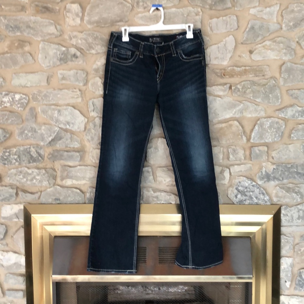 Silver suki mid slim boot w32/l31